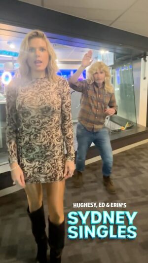 Dave Hughes Instagram - The wing woman and wing man you didn’t know you wanted, but definitely needed 😂😍 Hughesy, Ed and Erin’s Sydney singles search party starts TONIGHT!  Listen to our podcast via your @listnrau app to get involved!