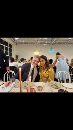 Dave Hughes Instagram - Celebrating the union of Holly's brother @ifeskies & @b_e_l_s_  high school sweethearts that are gonna go the distance.  The best couple. #wife&ife