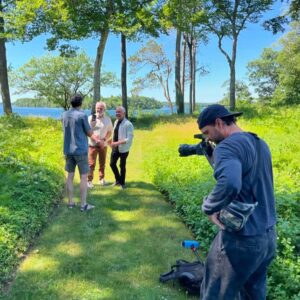 Dave Koz Instagram - Spent the last 3 days in pure music heaven recording with the legend @BobJamesMusic at his gorgeous lake home in Michigan. The whole James Crew treated me like a king! And I am so excited to share this duet project, just acoustic piano and saxophone in all their raw beauty…nothing to get in the way. Talk about being vulnerable! :) But with Bob at the piano, all concern goes away…like playing on a bed of clouds. Thank you, Robert! DK.