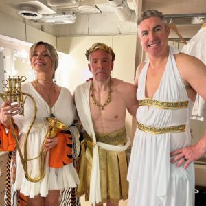 Dave Koz Instagram - Day 6, Santorini Greece. Some memorable moments from Toga Night. So happy to meet a cruiser named Mary Ann who is going thru chemo and told her doctors she wasn’t gonna miss the cruise, so to work the chemo treatments around her trip!! Truly amazing stories out here from our incredible guests. And some outrageous shows, esp from @keikomatsuijazz and @jackiemjoyner on the MainStage tonite. Been SUCH a great trip, last day of Voyage One tmrw! @davekozcruise