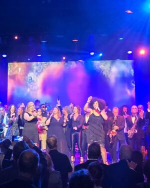 Dave Koz Instagram - Some incredibly fun moments from Day 5 aboard our cruise…all-star At The Movies Night 2 and Hometown Heroes Day. We’re having a blast out here! @davekozcruise