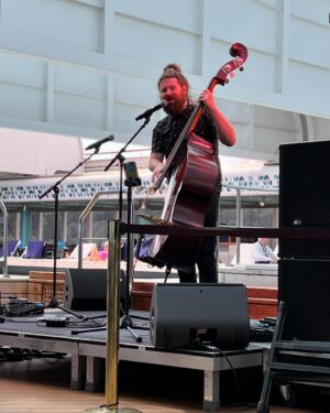 Dave Koz Instagram - Some incredibly fun moments from Day 5 aboard our cruise…all-star At The Movies Night 2 and Hometown Heroes Day. We’re having a blast out here! @davekozcruise