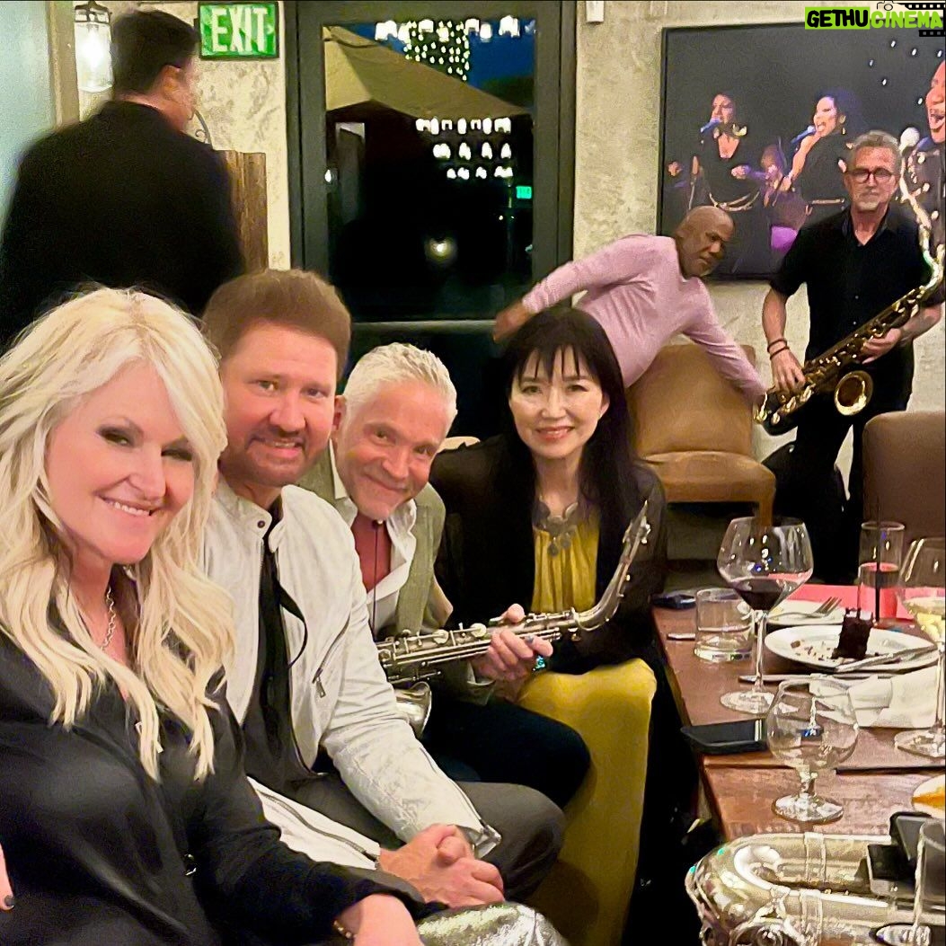 Dave Koz - 890 Likes - A captured moment from last night’s 36th anniversary of the legendary @spaghettinisb where nearly 20 stars of contemporary jazz convened to celebrate this amazing establishment! @mindiabair @lingtonsax @keikomatsuijazz @jonathankennethbutler @richardelliotmusic were but a few! Such a blast. Congrats to @spaghettini_girl @caryhardwick and the wonderful Spags family and here’s to many more!! With love always, DK.
