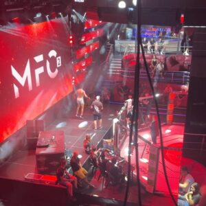 Dave Leduc Instagram - After a successful first event, I wanted to go bigger and better for MFC 2, my second event as a promoter. Saying that I’m extremely proud of the work of the whole team at @worldwidemfc would be an understatement! 🙏

We f**king killed it. Partnership with @fitetv, Lethwei world title sanctioned by the @worldlethweifederation, legendary commentary by @robinblackmartialarts and INCREDIBLE bloody fights and stoppages! 

*Yes, we named the promotion "Marshall Fighting Championship" after @joerogan‘s dog “Marshall” (@marshallmaerogan) and yes that’s him on the center cage floor, because Marshall is f**king G 😄

Hatala vs Saladiak was a blood war, these guys have my full respect. I will remember this event for ever.

(check out the last slide to see a Robin Black showing the aftermath of our crazy event!) 

We are already looking at suitable cities and venues for MFC 3 👀

Wanna fight? DM @worldwidemfc