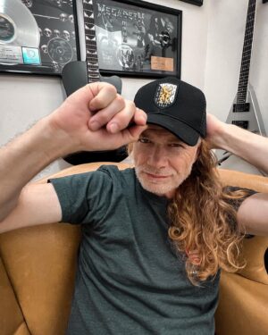 Dave Mustaine Instagram - NEW H.O.M. Hat 😎 Available NOW to pre-order at houseofmustaine.com/merch-store