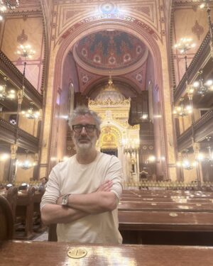 David Baddiel Instagram - At the Grand Synagogue in Budapest, which is really quite a monument to the community that once was here.