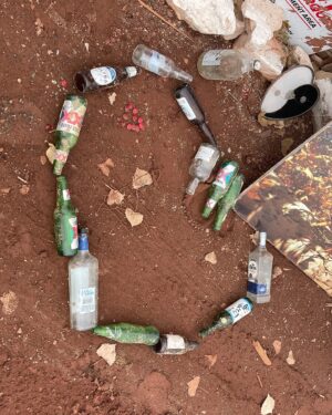 David Byrne Instagram - bottles of love