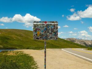 David Byrne Instagram - I was here- continental divide