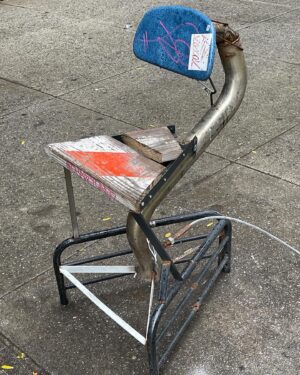 David Byrne Instagram - How To…make furniture in NY