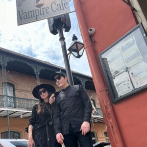 David Dastmalchian Instagram - much voodoo love to @overlookfilmfest & the crescent city for a magical mystical tour of spiders. spooky things, so many @latenightwiththedevil_ night owls & even that creep dr fearless getting to present CREATURE FROM THE BLACK LAGOON…. IN 3D!  #NewOrleans #Overlook #NightOwls #LateNightWithTheDevil  #CrescentCity #CreatureFromTheBlackLagoon // 🕷️ 🔮 💀