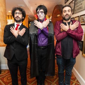 David Dastmalchian Instagram - much voodoo love to @overlookfilmfest & the crescent city for a magical mystical tour of spiders. spooky things, so many @latenightwiththedevil_ night owls & even that creep dr fearless getting to present CREATURE FROM THE BLACK LAGOON…. IN 3D!  #NewOrleans #Overlook #NightOwls #LateNightWithTheDevil  #CrescentCity #CreatureFromTheBlackLagoon // 🕷️ 🔮 💀