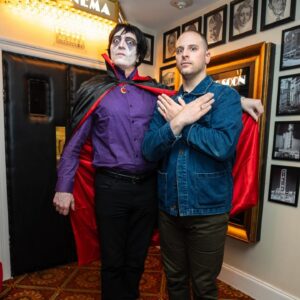 David Dastmalchian Instagram - much voodoo love to @overlookfilmfest & the crescent city for a magical mystical tour of spiders. spooky things, so many @latenightwiththedevil_ night owls & even that creep dr fearless getting to present CREATURE FROM THE BLACK LAGOON…. IN 3D!  #NewOrleans #Overlook #NightOwls #LateNightWithTheDevil  #CrescentCity #CreatureFromTheBlackLagoon // 🕷️ 🔮 💀