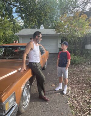 David Duchovny Instagram - Behind the scenes of Bucky F*cking Dent. 

Tickets are on sale now for the premiere on June 10th at the @tribeca Festival.

I’ll also be doing a Q&A after, get your questions ready.

tribecafilm.com/festival