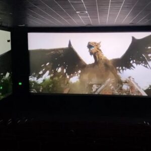 David F. Sandberg Instagram - Got to check out the ScreenX version of Shazam Fury of the Gods this morning. 44 minutes of the movie is in 270 degree view. It’s quite immersive when the movie fills out your peripheral vision.