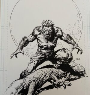 David Finch Instagram - #werewolfbynight from this week’s Monday night draw on a Tuesday. This one was a blast!  #davidfinch