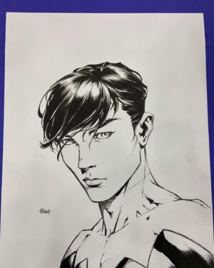 David Finch Instagram - Some more commissions, with my favorite from the show, Lobo! #davidfinch