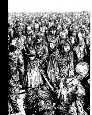 David Finch Instagram - Some walking dead covers! #davidfinch
