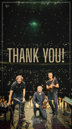 David Garrett Instagram - Thank you for having us! 
113 ICONIC concerts around the world, something we will never forget. Should we come back? 

@franckvanderheijden 
@rogiervanwegberg 

#iconic #wordtour #concerts #wemadeithappen #backtoeurope