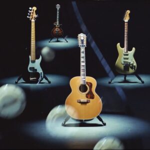 David Gilmour Instagram - Check out this great little film @ChristiesInc have made to celebrate today's opening of the #GilmourGuitars exhibition in London. A limited number of free entry tickets are still available via link in Stories.