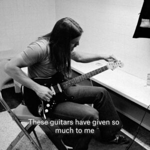 David Gilmour Instagram - Watch David talking about some of the 120  guitars which will feature in his upcoming charity auction at @christiesinc. #GilmourGuitars