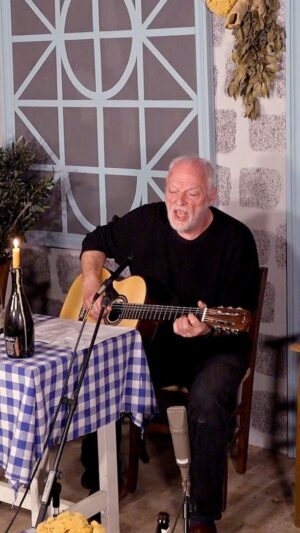 David Gilmour Instagram - Watch David and @romany.rose’s special performance recorded for the Mountains to Sea dlr Book Festival earlier this year.