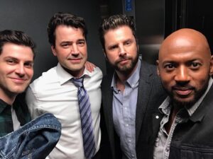David Giuntoli Instagram - This photo was taken during my first day of shooting the pilot for @millionlittlethingsabc . Wishing my fellow casemates and crew a wonderful premiere. It has been an honor to work with you every day. Thanks @heydjnash for creating such a brilliant role.