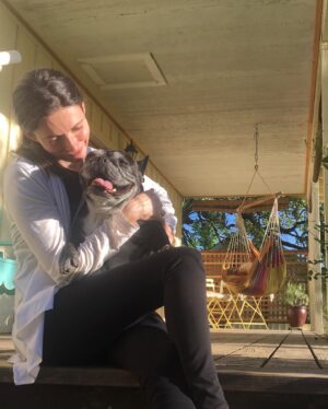 David Giuntoli Instagram - There she is folks. @bitsietulloch loves vivian so thoroughly. she is silly with her. she fights for her. there is a wheel in her mind that is ever-spinning on viv's behalf (as evidenced by all of the to-do list emails i wake up to). viv feels so safe and so loved. 
we lost our beloved first "born" henry this year. watching bitsie love him and fight for his well-being through a barrage of ailments...and scoff at people who looked at her sideways for it...made me love her even more. she is determined and doesn't AT ALL care what other people think of her. it's a super power. her relationship with henry showed me the mother she would one day be to viv. he felt so loved until the very end.
happy mother's day darling.  i love you!