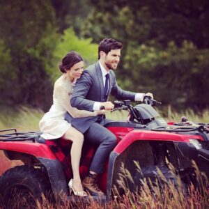 David Giuntoli Instagram - I married her. I air-guitared her. I terrified her. 
I love you @bitsietulloch. It's gonna be a wild ride.