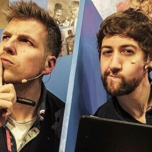 David Hain Instagram - Eure 2 liebsten Boys und Chef-Lästeranten waren zu Besuch bei den Rocketbeans. Dabei ist sogar brauchbarer Content entstanden (staunender Smiley). Die 50. Folge NDA ist bereits online, in der Robin und ich beim „Beste Freunde“-Quiz besche...gewinnen. Außerdem kommt morgen ein „Moin, Moin“ mit uns, wir sind in Folge 100 von GameTwo am Start und haben mit @etiennetogo eine neue Folge der #Lästerschwestern aufgezeichnet. Da jubiliert das Trommelfell!