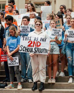 David Hogg Instagram - Scenes from yesterday at UNC where I was invited by our chapter of March for our lives to come and speak following the shooting there. One of the hardest things about yesterday was how many people I met years ago when I started working in March For Our Lives Who are still doing the work. When working in a social movement and the issue persists it can can be easy to think what’s broken is the movement but I’ve come to realize it’s not the movement that’s broken- it’s our government and our democracy that has been corrupted and bought off but it’s a tyrannical minority of lobbyists special interests and corporations who have used Republicans to gerrymander their way into power. If we want to address that we have to get to work now not just working on the outside with groups like march for our lives but also on the inside with groups like Leaders We Deserve

Photo credit for last three photos: @tu.josh