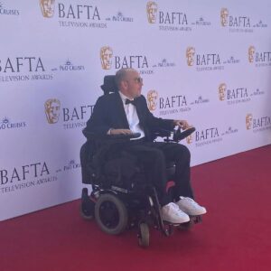 David Holmes Instagram - The BAFTAs last night was a fun adventure. My documentary was nominated but unfortunately didn’t win. I want to congratulate Ellie Simmonds and her team for the well deserved win and also say congrats to every one at the event. It's still unacceptable that I was the only stunt performer in the room and if I’d of won I’d have said something on stage about my department being overlooked. 

Honestly it was fun but unless BAFTA starts recognising stunts I wouldn’t do it again. I didn’t see any other department members who were willing to risk their lives and bodies for the sake of storytelling and I just sat in a room too cold for a quadriplegic surrounded by people from a whole industry who don’t think stunt performers deserve a category.

 #StuntsForBafta  #Bafta #Quadriplegic #NoArmsLegsAnNoVoice #PenguinOnWheels