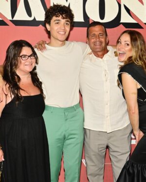 David Iacono Instagram - Cinnamon @tribeca . Still haven’t processed. Watch our movie on @tubi June 23rd. I think it’s very good. 🤠❤️ 
👔: @andrewgelwicks 
💄: @jennieredd 
📸: @gettyimages