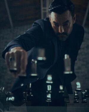 David Lee McInnis Instagram - Mondays move… 

@danielcremieux.kr 

Photographer: @525_studio 
Creative Director: @ttaemyoiii 
Stylist: @jungyeeeezi 
Hair: @parkchangdae 
Make-up: @p._.syeoni 

#mensfashion #style #chess