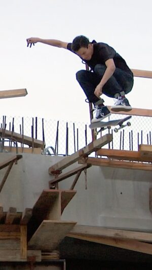 David Loy Instagram - Vintage kickflip. 
New part in the works @davidloy