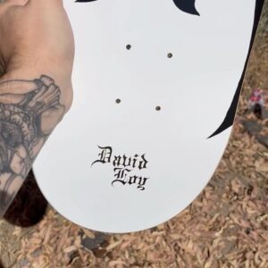 David Loy Instagram - New New “Golden Remains” @birdhouseskateboards graphic available now at a Skateshop near you! 💜💜💜
Art by @warforknowledge 

8.475” x 32”
14.5” wheelbase