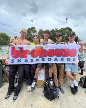 David Loy Instagram - AUSTRALIA @birdhouseskateboards tour was EPIC! Thank you @tonyhawk @dupedupe @projectdist and @birdmanthps for making this all come to life! Feels good to be back on the road with y’all! UNTIL NEXT TIME MATES 🇦🇺 thanks for having us and being so welcoming 
LOVE YOU ALL 🫶🏻