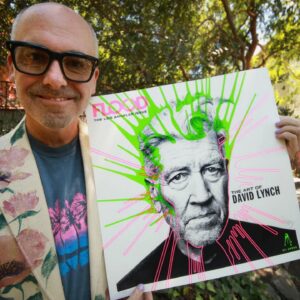 David Lynch Instagram - @floodmagazine’s 2022 Los Angeles tribute issue features an in-depth interview with David Lynch, where he discusses some of his favorite things: LA, consciousness, #TM, and art.

Along with the issue, LA artist Kii Arens designed a special print of David’s cover to help raise funds for our work providing TM! Get your print and a copy of the magazine at the link in our bio, with 50% of proceeds supporting DLF!

Thank you @kiiarens!