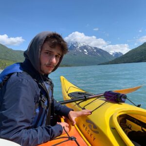 David Mazouz Instagram - We’ve been having fun in Alaska thanks for asking 😁