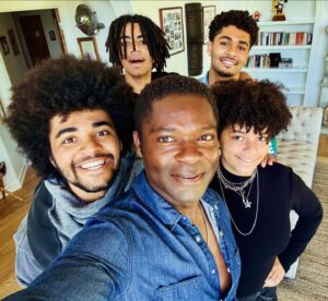 David Oyelowo Instagram - These four gave me the gift of being a father and it’s the greatest honor of my life. #happyfathersday to all the daddies out there!!