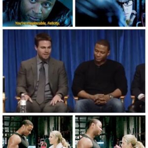 David Ramsey Instagram - WE were the lucky ones... #ArrowForever @emilybett @stephenamell