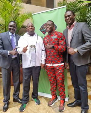 David Rudisha Instagram - Thumbs up 👍