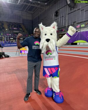 David Rudisha Instagram - Really exited to be in Glasgow WA Indoor Championships,  that is set to kick off tomorrow. All the best to everyone competing.