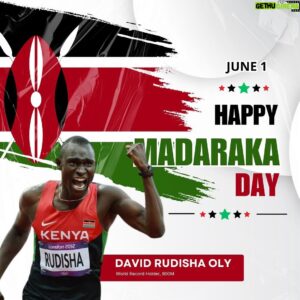 David Rudisha Instagram - Dear Kenya Happy Madaraka Day.