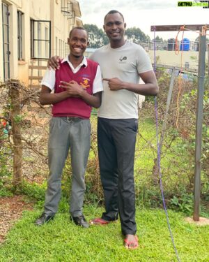 David Rudisha Instagram - The young man is back after four years in Kapsabet Boys High School, keep that discipline. 
The future is bright.