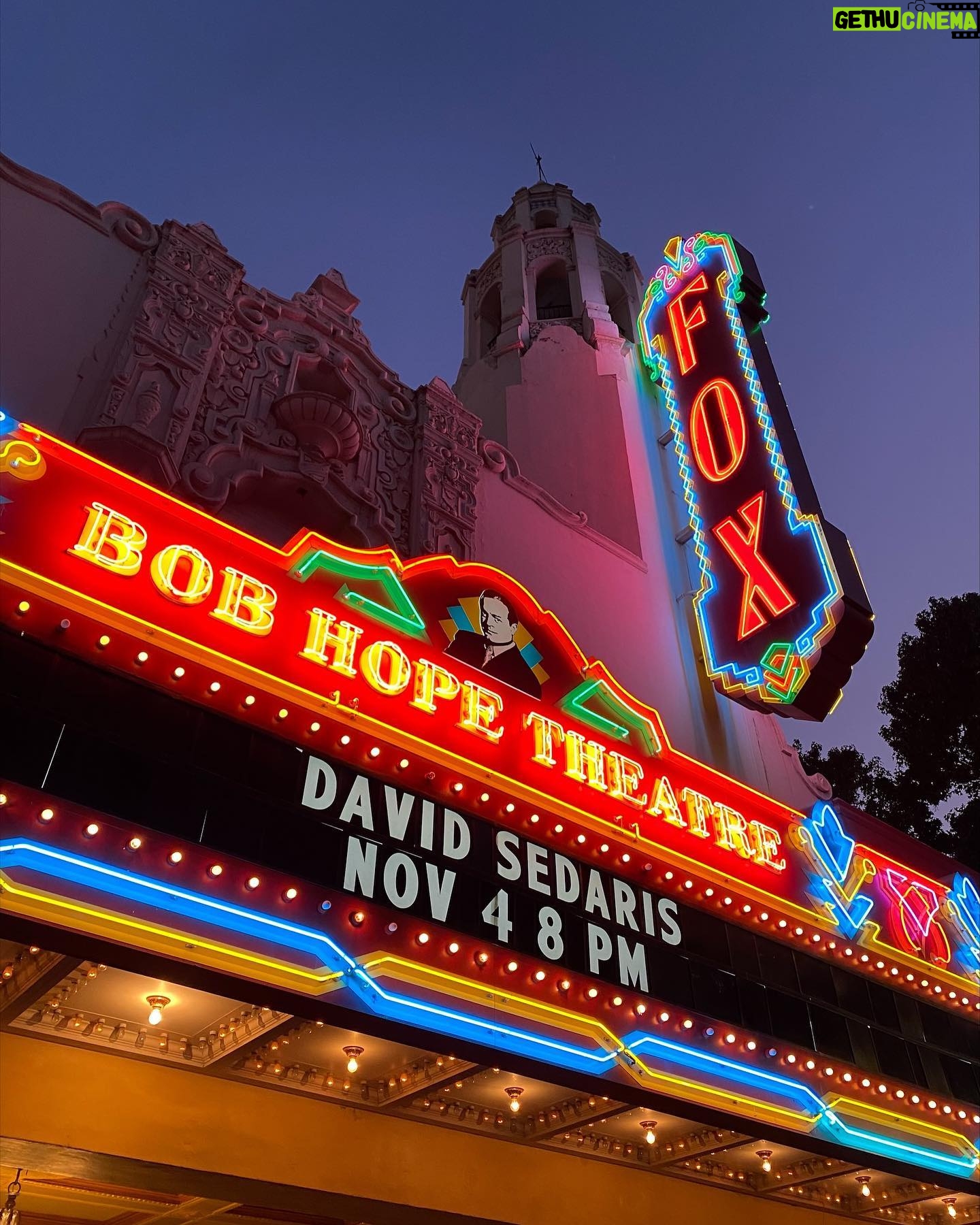 David Sedaris - 3.7K Likes - Thank you, California!
1. Stockton, CA
2. Grass Valley, CA
For current tour dates, tickets, and more info on upcoming shows, check link in bio.