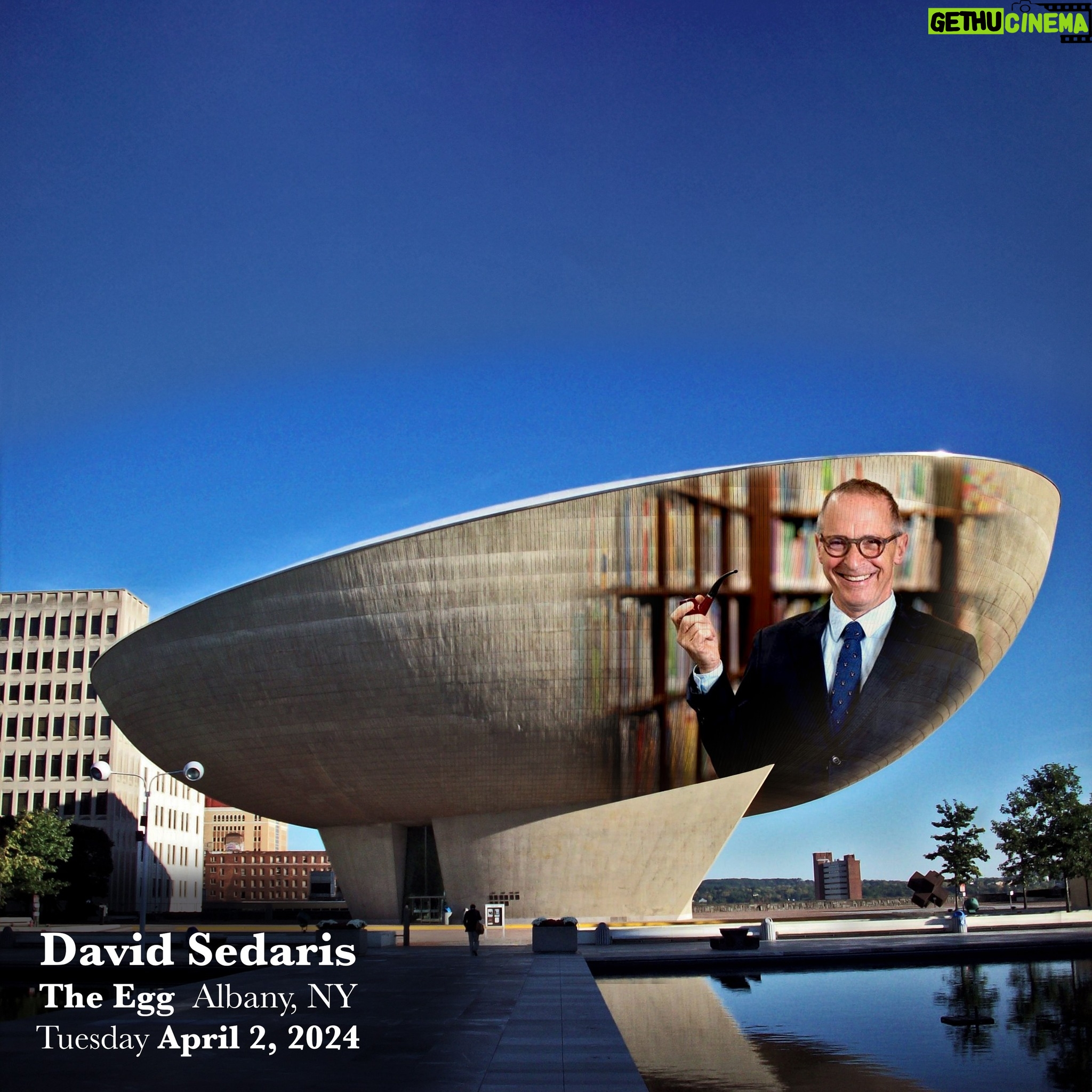 David Sedaris - 2.1K Likes - Kicking off his Spring tour tomorrow, April 2nd, catch David at the iconic @theeggpac at 8PM.