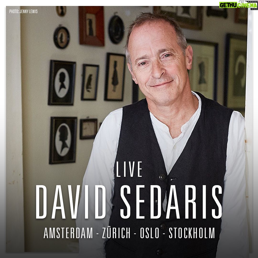 David Sedaris - 4.3K Likes - Amsterdam, Zürich, Oslo and Stockholm! David is back in Europe this fall. Tickets now available at the link in bio.
#davidsedaris
#davidsedaristour