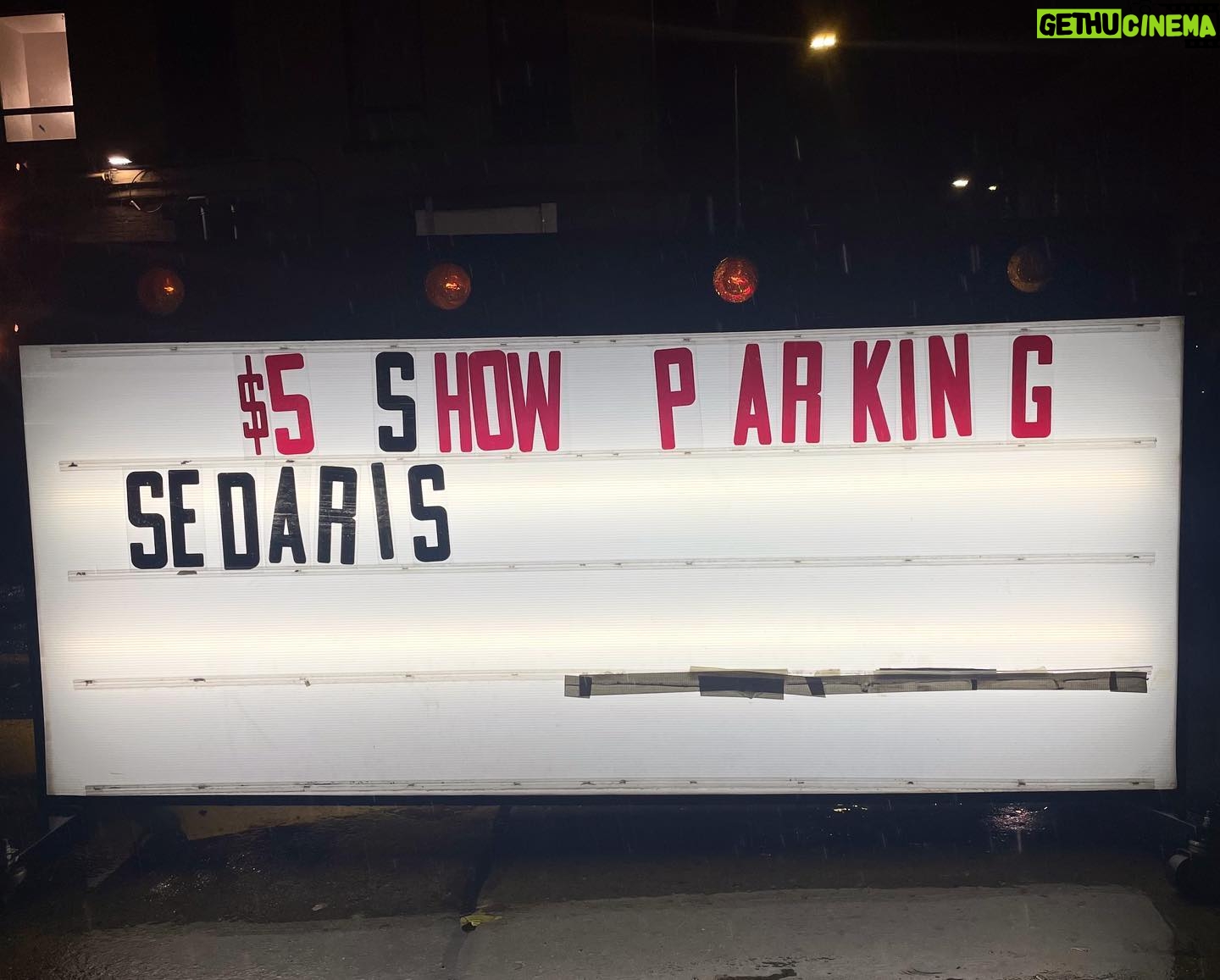 David Sedaris - 6.5K Likes - Thank you, Poughkeepsie —DS