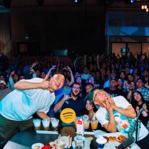 David So Instagram - Aayeee we did our first LIVE episode of @dudesbehindthefoods last night, thanks to @spotify for the opportunity and thank you to all the supporters who came out and showed love! 
🙏🏼🙏🏼❤️❤️ 
Full episode will be on YouTube in a couple weeks!
📷: @jayceealcala