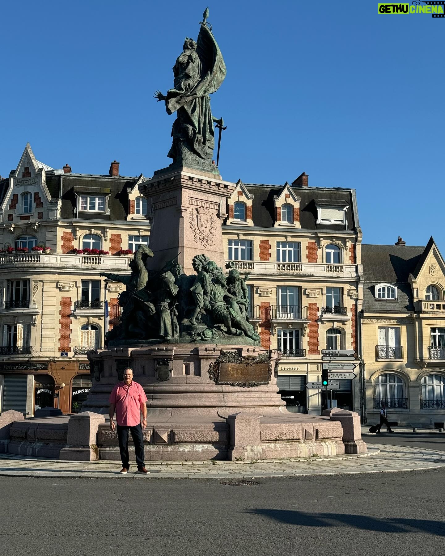 David Venable - 4.3K Likes - We (The Q Crew) are staying in a small town called Saint-Quentin about 20 minutes away from the @lecreuset factory headquarters. Isn’t the French architecture so cool? Now … off to dinner! #vivalafrance #stquentin #soakinguptheculture @lecreuset #davidvenableqvc #france
